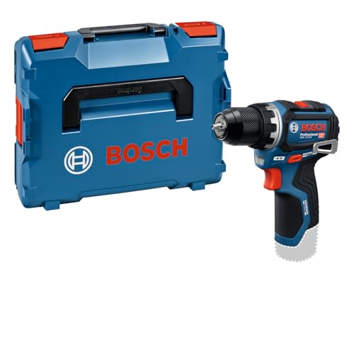 Bosch Professional 12V System Trapano-avvitatore a batteria GSR 12V-32 (Advanced KickBack Control, motore brushless, L-BOXX 102)