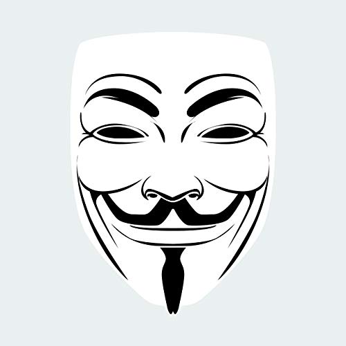 fagraphix We are Anonymous Sticker Decal Vinyl Hacker Group Internet FA Vinyl - 3.00 Wide