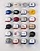 Cap Capers® Baseball Cap Display; Wall Mounted Hat Rack; Baseball Cap Storage & Organization; (24 pk) Great for Cap Collectors. The Ultimate Display for Baseball Caps