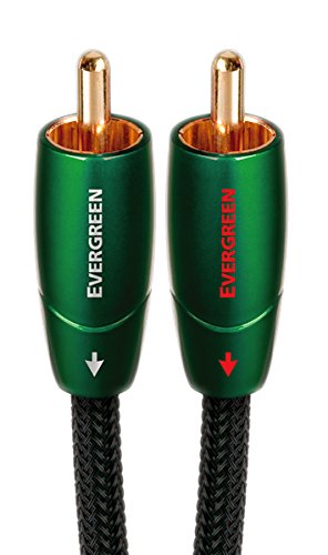 Audioquest Evergreen, Rca Male To Rca Male Cable, 0.6-Meter/1.97 Feet Single #TOP3