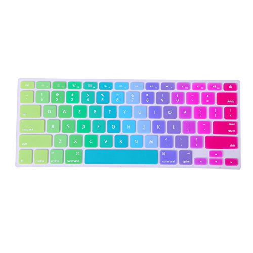 HDE Ultra Thin Silicone Rubber Keyboard Skin Cover for MacBook Pro Non Retina