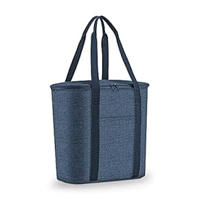 reisenthel thermoshopper OV4027 Twist Blue blau Kühltasche aus hochwertigem Polyestergewebe wasserabweisend B 38 x H 35 x T 16 cm
