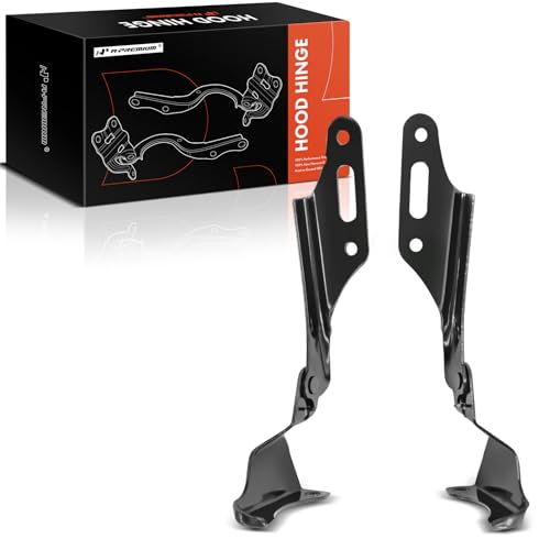 A-Premium Front Driver and Passenger Hood Hinges Compatible with Acura RSX 2002 2003 2004 2005 2006, Front Left and Right Side, 2-PC Set, Replace# 60170S6M000ZZ, 60120S6M000ZZ by A-Premium - Used condition - US$27.18