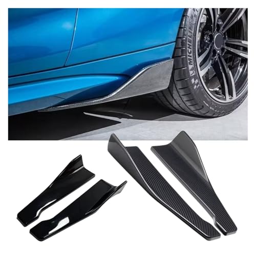 Faldones laterales de coche universales protector divisor parachoques 7