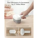 VASSON Fabric Shaver for Clothes and Furniture, Rechargeable Lint Remover - Image 2