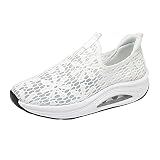Zapatillas Casual para Mujer Zapatillas de cómodas Mujeres Casuales Verano Lace Fashion Dedo del pie Zapatos Deportivos cómodos Round Round Zapatos Casuales fe