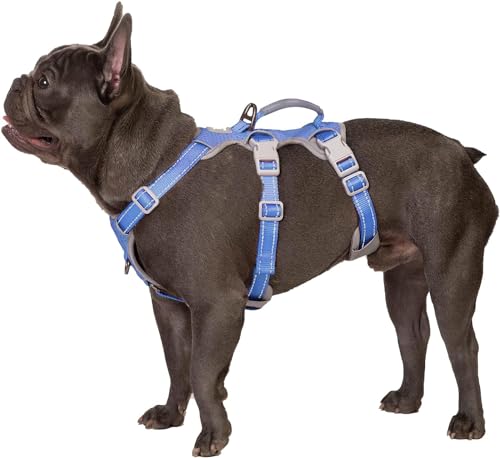 Huntboo Arnés a Prueba de Escape para Perros, Arnes Antitirones Perro antiescape, Arnes Antitirones Perro antiescape, Reflectante, Transpirable, Chaleco Ajustable para pasear, Entrenar y Correr