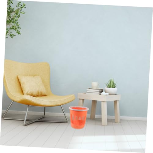 Set de 2 canecas plásticas rectangulares naranja miniatura 4
