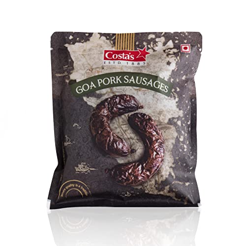 Costa's Goa Pork Sausages 200g (Pack of 5) (Vacuum Packed)