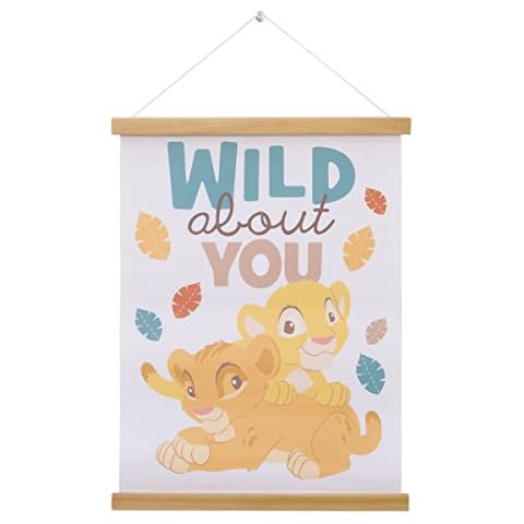 Disney Banner de pared Baby Lion King - Wild about You Cover