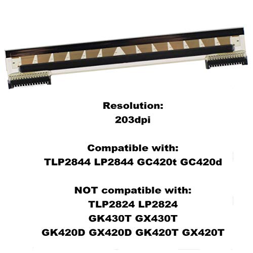 Printhead Print Head For Zebra LP TLP 2844 GC420t GC420d Printer 203dpi G105910-053 G105910-048