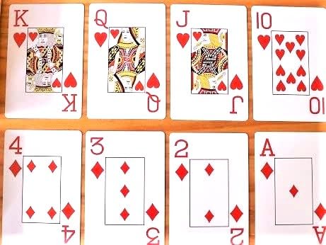 Amazon.co.jp: 大きな数字の見やすいトランプ 9195 大きな数字の