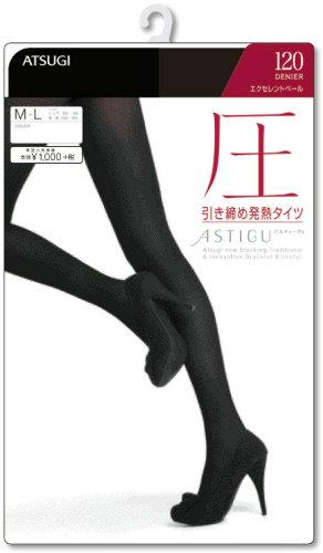 Atsugi Astigu Tights Atsu Tighten Hot Tights 120 Denier Size S - M - 357 Skinny Beige
