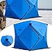 kowaku Ice Fishing Shelter Ice Fishing Tent Gear for 1-2 Persons Spacious Easy to Set up with Reflective Strip Insulated Portable