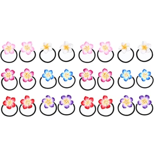 Élastiques cheveux plumeria LALAFINA anti-glisse pour fixer les tresses sans douleur