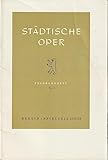  Programmheft Giuseppe Verdi NABUCCO 16. November 1957 Jahrgang 1957 / 58 Nr. 3