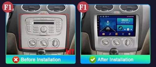 Actualiza tu Ford Ranger 2015-2020 con pantalla Android de 4 núcleos 2