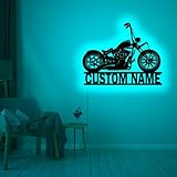 Customizable RGB 16 Colors Wall Decor for Motorcycle Riders