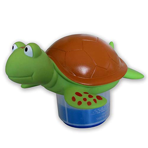Boxgear Pool Chlorine Floater, Large Capacity Animal Chlorine Dispenser, Chlorine Floater 3 Inch, Floating Chlorine Dispenser for Pools, Floating Chlorine Dispenser (Turtle)