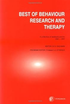Hardcover The Best of Behaviour Research and Therapy Book
