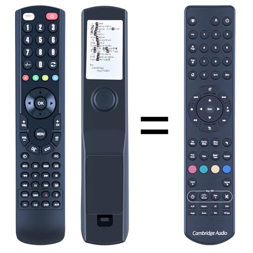 Télécommande Cambridge Audio AZUR752BD boutons usés solution Azur