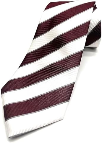 burgundy striped ties