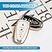 Rislobx Key Fob Cover Fit for Chevy Key, Car Key Case Protector for Volt Bolt Spark Equinox Traverse Trax (4 Buttons White)
