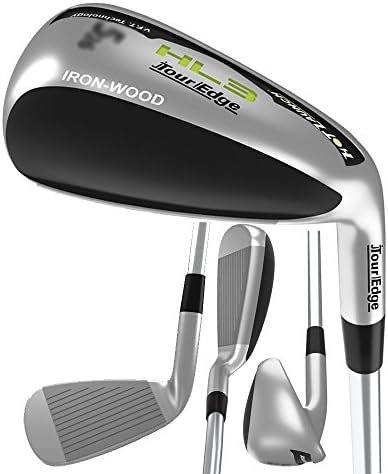 Tour Edge Men's HL3 Iron-Wood Graph Set, Right Hand, Regular, Graphite, 4-PW