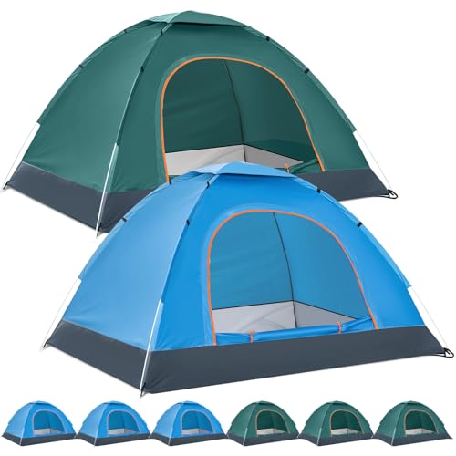 Woanger 6 Pack Bulk 2 Person Camping Tents for Homeless...