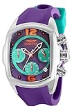 Invicta 36970 Lupah Revolution Puppy Edition クォーツ クロノグラフ 日付 パープル グリーン 腕時計