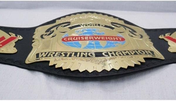 WCW CruiserWeight Championship Belt - New Cruiserweight World heavyweight Wrestling Replica Title Champion Belt