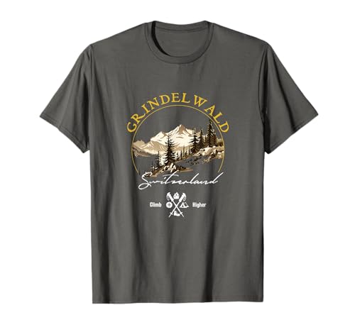 Grindelwald Retro Vintage Apparel - Grindelwald Souvenir T-Shirt