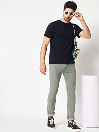 Image of KARGEENS Men Kargeens Men's Jeans Pant Slim Fit Stretchable Casual Wear Low Rise Cotton Blend Denim