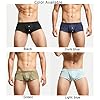 SARGE 2022 Hommes sous-vêtements Bouton Poche Nouveau Confortable Doux Solide Sexy Taille Basse Boxer Slips sous-vêtements U Poche Convexe Lingerie caleçon #5