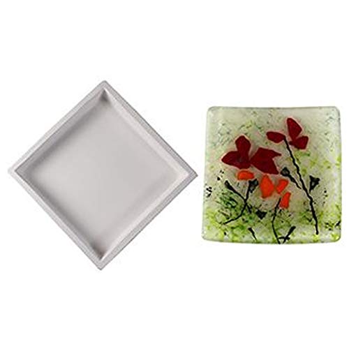 Patty Gray Square Dam Glass Fusing Kiln Mold 4