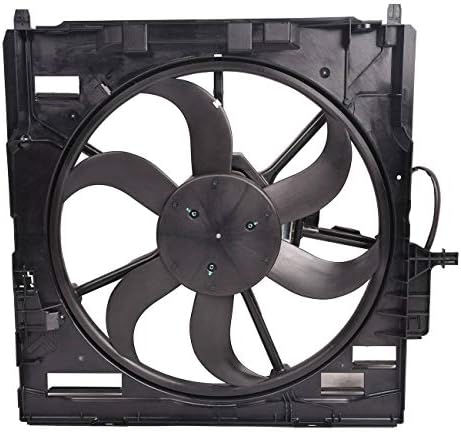 Amazon.com: Bapmic 17427533558 Electric Cooling Fan Assembly for  