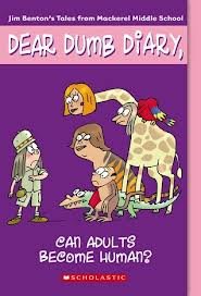 Can Adults Become Human? (dear Dumb Diary Book 5) 0545485479 Book Cover