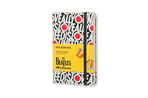 Moleskine The Beatles Limited Edition Notebook Pocket Ruled Black - All You Need is Love (8055002851541)