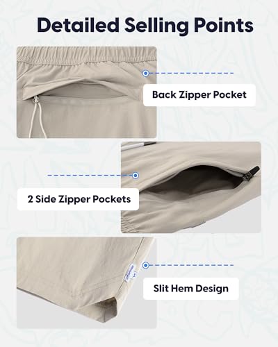 Image of maamgic Mens Swim Trunks 5 inch with Compression Liner Stretch Quick Dry Swim Shorts Swimming Trunks Bathing Suits