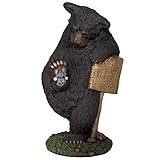 Design House 328203 Wipe Your Paws Bear, 24-Inches