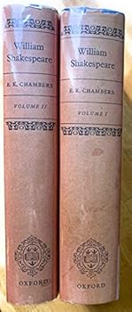 Hardcover William Shakespeare: A Study of Facts and Problems. Two (2) Volumes. [Unknown] Book