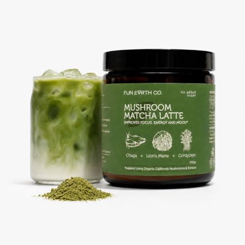 Té Matcha con setas sabor vainilla fresa 30 porciones miniatura 1