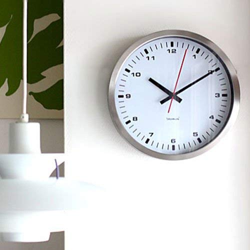 Amazon.co.jp: blomus ウォールクロック40cm [ERA] WH 63211 : ホーム 
