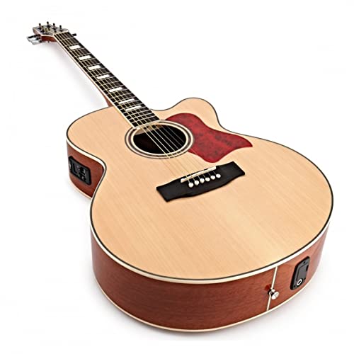 Gear4music JB-200 Jumbo Guitare Electro Acoustique with 4 Band EQ Pre - Les Beatles, Paul McCartney, John Lennon, RIngo Starr, George Harrison Gear4music JB-200 Jumbo Guitare Electro Acoustique with 4 Band EQ Pre – Image 3