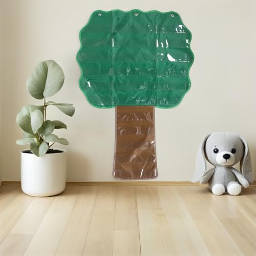 Tableau de poche mural en polyester d'arbre pour organisation élèves