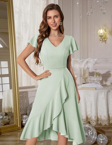 Image of DRESSTELLS Women's Cocktail Dresses 2026, Formal Fall Wedding Guest Dress