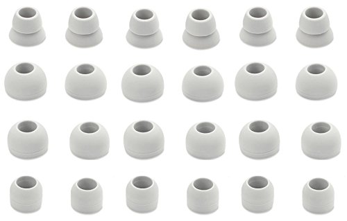 12 Pair (24 Piece) Replacement Earpads Eartips Earbuds Eargels for Powerbeats3 Wireless Earphone