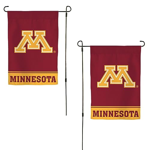 Desert Cactus University of Minnesota UM Garden Flag – 19 x 12 Inch Minnesota Golden Gophers Banner, for Outdoor Display and Events (Design B)