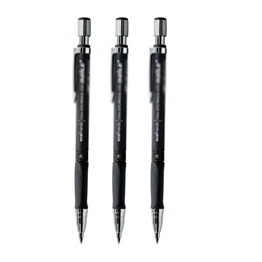 CXBDDF Druckbleistift, 2,0 mm, niedlich, 2B, automatische Bleistifte mit Mine, Set für Kunst, Skizzen, Zeichnen, Malwerkzeuge (D)
