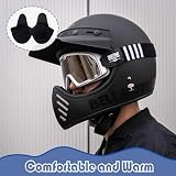 Yuwnd 4 Stück Ohrenwärmer Fahrradhelm, Ohrenwärmer, Abnehmbare Ohrenschützer, Komfortable Fahrt Windfree Ohrenschützer Joggen Laufen Wandern Radfahren und Motorradfahren(Schwarz)